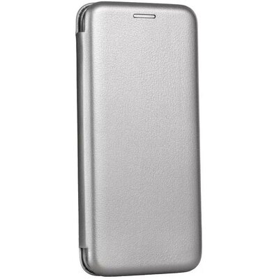 Samsung Galaxy S24 SM-S921, Oldalra nyíló tok, stand, Forcell Elegance, szürke