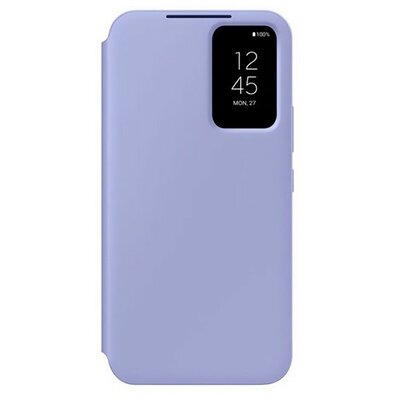 Samsung Galaxy A54 5G SM-A546B, Oldalra nyíló tok, hívás mutatóval, kártyatartóval, Smart View Wallet, lila, gyári