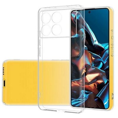 Xiaomi Redmi K70E / Poco X6 Pro 5G, Szilikon tok, ultravékony, átlátszó