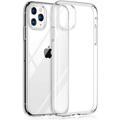 Telefon tok, Apple iPhone 14, TPU szilikon, átlátszó