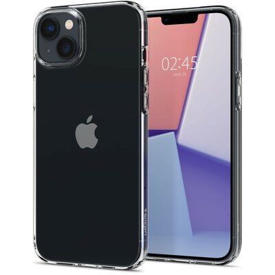 Apple iPhone 14 Plus, Szilikon tok, Spigen Liquid Crystal, átlátszó