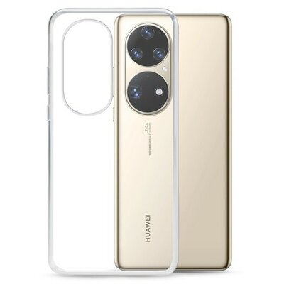 Huawei P50 / P50E, Szilikon tok, ultravékony, átlátszó