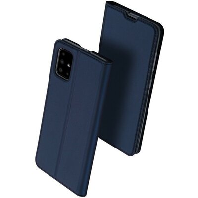 Xiaomi Redmi Note 11T 5G / Note 11S 5G / Poco M4 Pro 5G, Oldalra nyíló tok, stand, Dux Ducis, sötétkék