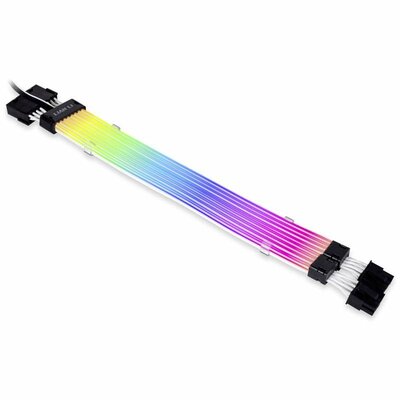 Lian Li Strimer Plus V2 8pin. VGA LED adapterkábel 300 mm