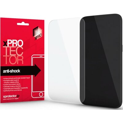 Apple iPhone 13 / 13 Pro / 14, Kijelzővédő fólia (az íves részre NEM hajlik rá!), Xprotector Anti Shock, Clear Prémium