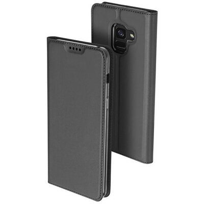 Xiaomi Redmi K30 / K30 5G / Poco X2, Oldalra nyíló tok, stand, Dux Ducis, sötétszürke