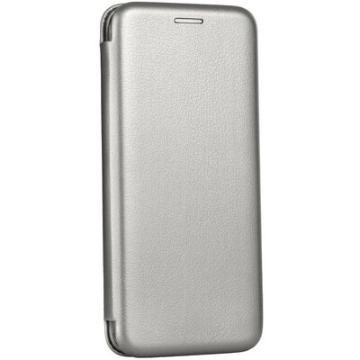 Samsung Galaxy S21 Ultra 5G SM-G998, Oldalra nyíló tok, stand, Forcell Elegance, szürke