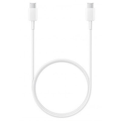 USB Type-C töltő- és adatkábel, USB Type-C, 100 cm, Samsung, fehér, gyári