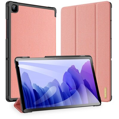 Samsung Galaxy Tab A7 10.4 (2020) SM-T500 / T505, mappa tok, Trifold, Dux Ducis Domo, rózsaszín