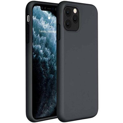 Xiaomi Poco X5 Pro 5G, Szilikon tok, Wooze Liquid Silica Gel, fekete