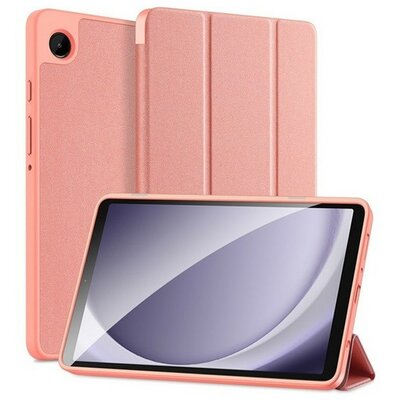 Samsung Galaxy Tab A9 (8.7) SM-X110 / X115, mappa tok, Trifold, Dux Ducis Domo, rózsaszín