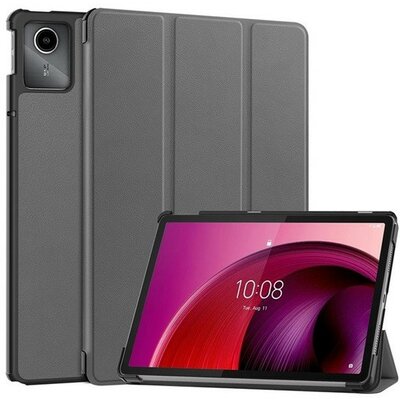 Lenovo Tab M11 (11.0) TB-330, mappa tok, Trifold, sötétszürke