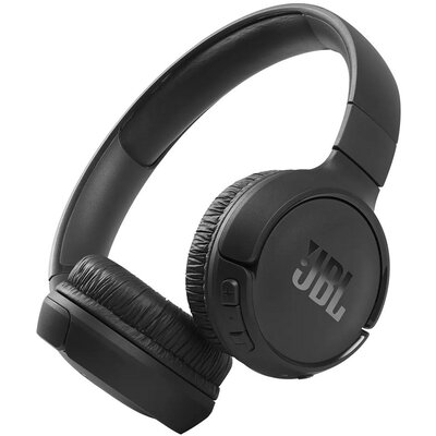 Bluetooth sztereó fejhallgató, v5.0, Multipoint, mikrofon, funkció gomb, hangerő szabályzó, összecsukható, JBL Tune 510, fekete