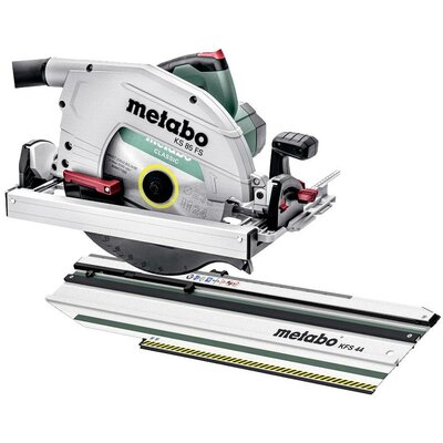 Metabo Set KS 85 FS Kézi körfűrész vezető sín Vágási mélység max. (90°) 85 mm