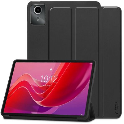 Lenovo Tab M11 (11.0) TB-330, mappa tok, Trifold, fekete