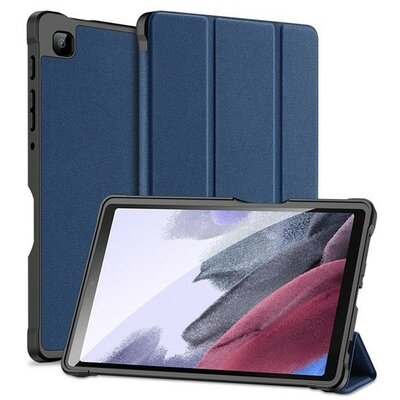 Samsung Galaxy Tab A7 Lite 8.7 SM-T220 / T225, mappa tok, Trifold, Dux Ducis Domo, sötétkék