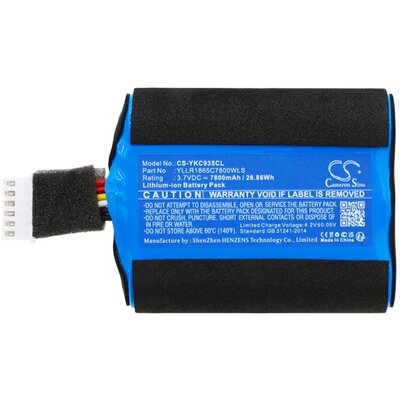 CAMERON SINO CS-YKC935CL CAMERON SINO Li-Ion akkumulátor (3,7V / 7800mAh, Yealink YLLR1865C7800WLS kompatibilis) KÉK