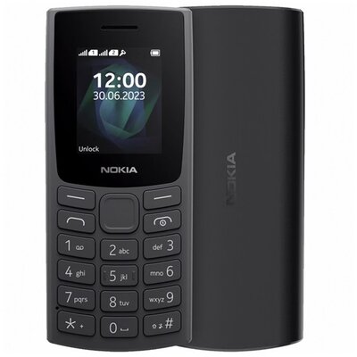 NOKIA 1GF019CPA2L10 NOKIA 105 (2023) mobiltelefon (Dualsim) FEKETE