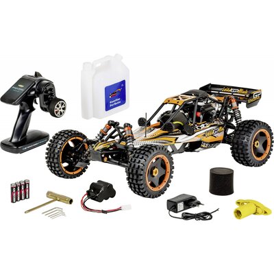 Carson Modellsport Wild GP Attack 1:5 RC modellautó Benzines Buggy 2WD RtR 2,4 GHz