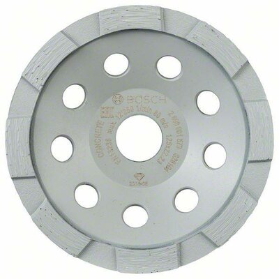 Bosch Accessories 2608601573 Gyémánt edény szabvány betonhoz, 125 x 22,23 x 5 mm Standard for Concrete 125 mm 1 db