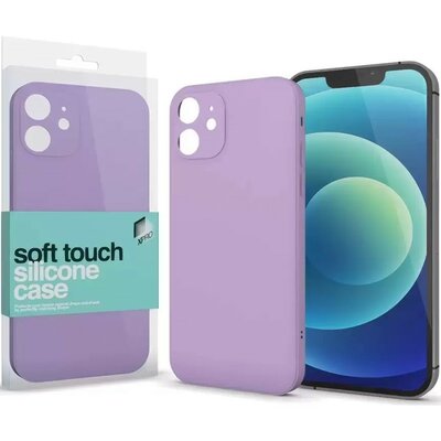 Apple iPhone 11, Szilikon tok, Xprotector Soft Touch Slim, lila