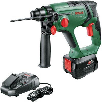 Bosch Home and Garden Universal Hammer -Akkus fúrókalapács 18 V 4.0 Ah Lítiumion akkuval, Töltővel, Hordtáskával