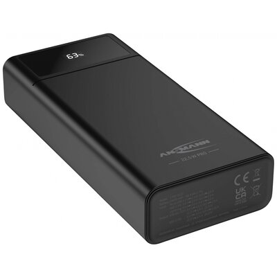 Ansmann PB322PD Powerbank 24000 mAh LiPo USB-A, USB-C® Fekete