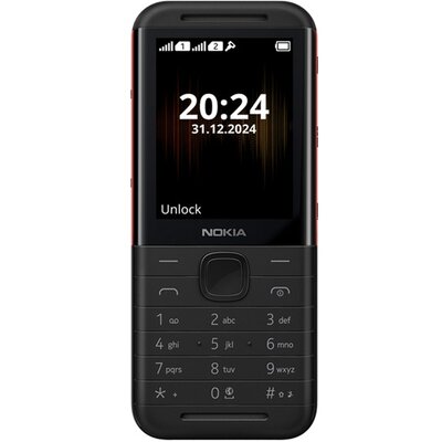 NOKIA 286953930 NOKIA 5310 (2024) mobiltelefon (Dualsim) FEKETE/PIROS