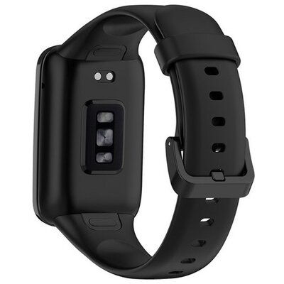 Xiaomi Mi Smart Band 7 Pro, szilikon pótszíj, állítható, fekete