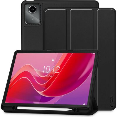 Lenovo Tab M11 (11.0) TB-330, mappa tok, közepesen ütésálló, érintőceruza tartóval, Trifold, TP SC Pen, fekete