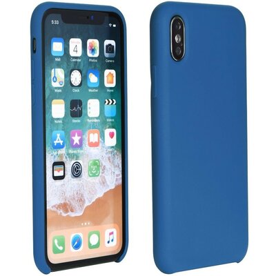 Apple iPhone 11 Pro Max, TPU szilikon tok, Forcell Silicone, sötétkék