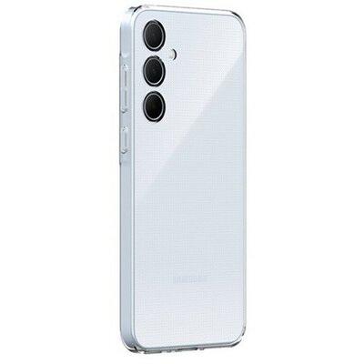 Samsung Galaxy A35 5G SM-A356B, Szilikon tok, Wolke, átlátszó, gyári
