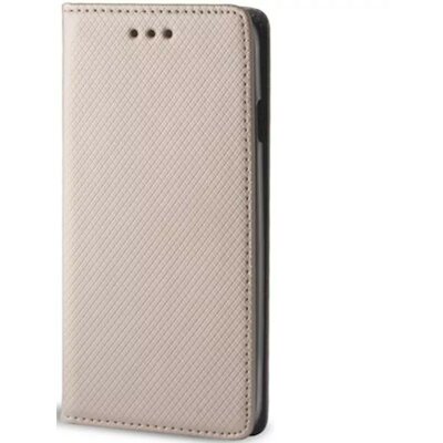 Samsung Galaxy A55 5G SM-A556B, Oldalra nyíló tok, stand, Smart Magnet, arany