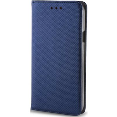 Xiaomi Redmi Note 12 5G / Poco X5 5G, Oldalra nyíló tok, stand, Smart Magnet, sötétkék