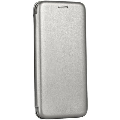 Samsung Galaxy M21 SM-M215F, Oldalra nyíló tok, stand, Forcell Elegance, szürke
