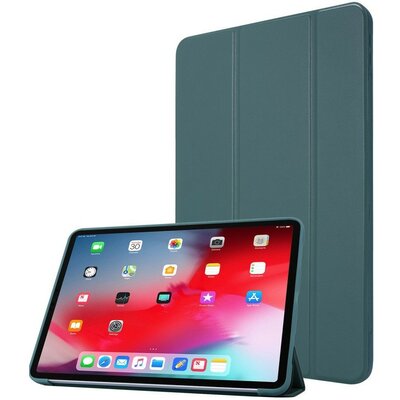 Apple iPad Pro 12.9 (2021) / iPad Pro 12.9 (2022), mappa tok, Smart Case, sötétzöld