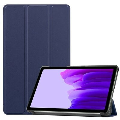 Samsung Galaxy Tab A7 Lite 8.7 SM-T220 / T225, mappa tok, Trifold, sötétkék