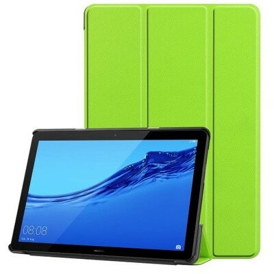 Samsung Galaxy Tab S6 Lite 10.4 / Tab S6 Lite 10.4 (2022) SM-P610 / P615 / P613 / P619, mappa tok, Trifold, zöld