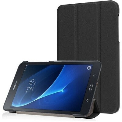 Samsung Galaxy Tab A 7.0 SM-T280 / T285, mappa tok, Trifold, fekete