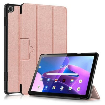 Lenovo Tab M10 (10.1) (3. generáció) TB-328, mappa tok, Trifold, vörösarany