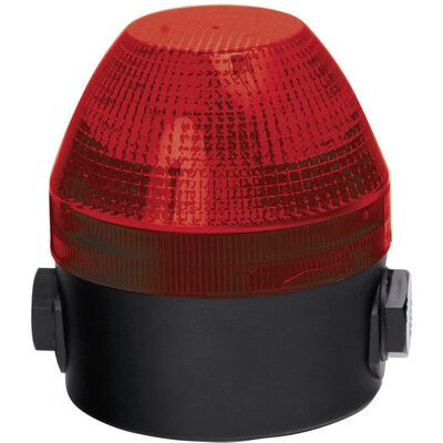 Auer Signalgeräte Jelzőlámpa LED NFS 442102408 Piros Piros Tartós fény, Villanófény 24 V/DC, 24 V/AC, 48 V/DC, 48 V/AC