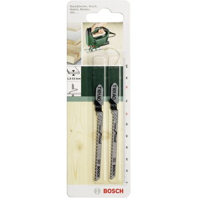 Bosch Accessories 2609256723 Homorítófűrészlap HCS, T 101 AO Tiszta fa 2 db