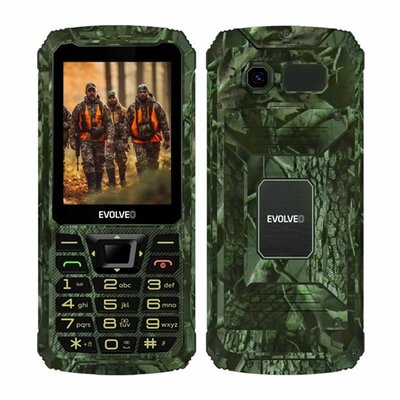 EVOLVEO SGM SGP-Z6-HNT EVOLVEO Strongphone Z6 mobiltelefon (Dualsim, terep minta) SÖTÉTZÖLD