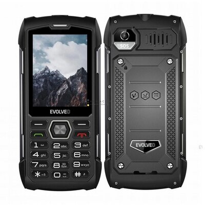 EVOLVEO SGM SGP-H1-BG EVOLVEO Strongphone H1 mobiltelefon (Dualsim) FEKETE/SÖTÉTSZÜRKE