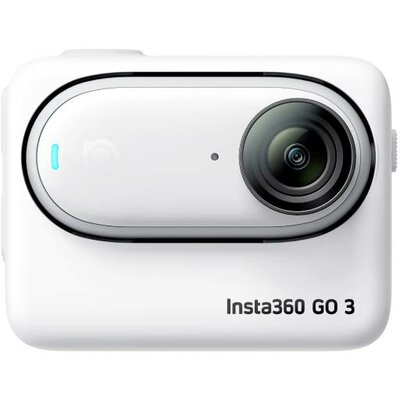 Insta360 GO 3, 128 GB Akciókamera Beépített memória, WLAN, Bluetooth, Képstabilizálás, Lassítíott felvétel, Ultra HD, Érintőkijelző, Vízálló