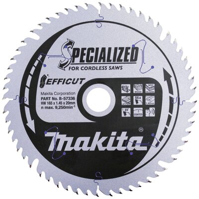 Makita B-57336 Körfűrészlap 165 x 20 x 1.45 mm Fogak száma (collonként): 56 1 db