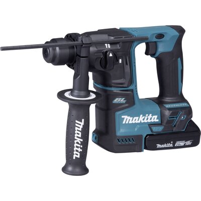 Makita DHR171RAJ SDS-Plus-Akkus fúrókalapács 18 V 2 Ah Lítiumion 2. akkuval, Hordtáskával