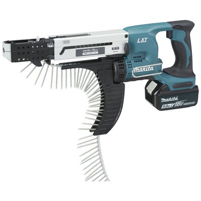 Makita DFR750RTE Akkus dobozos csavarozó 18 V 5 Ah