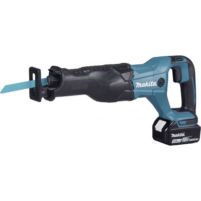 Makita DJR186RT Akkus kardfűrész DJR186RT akkuval, Töltővel, Hordtáskával 18 V 5 Ah