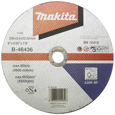 Makita B-46436 Vágótárcsa, egyenes 230 mm 1 db